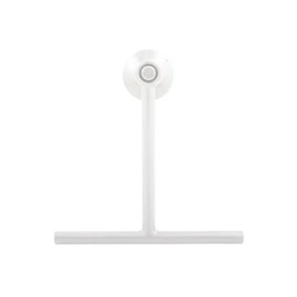 Spirella Shower Squeegee, Bathroom Wiper with Suction Cup, Wall Hanger, Plastic, 22 x 23 cm, White, Unique