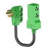 RVGUARD 50 to 20 Amp RV Distribution Adapter Cord, 1.8