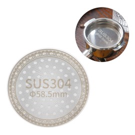 Dinghaole Filter, Stainless Steel Ultra Fine Filter Reusable - for Better Coffee Taste - A Home Essential (Silver)