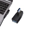 EasyULT 2 PCS USB Right Angle Adapter USB 3.0 Adapter