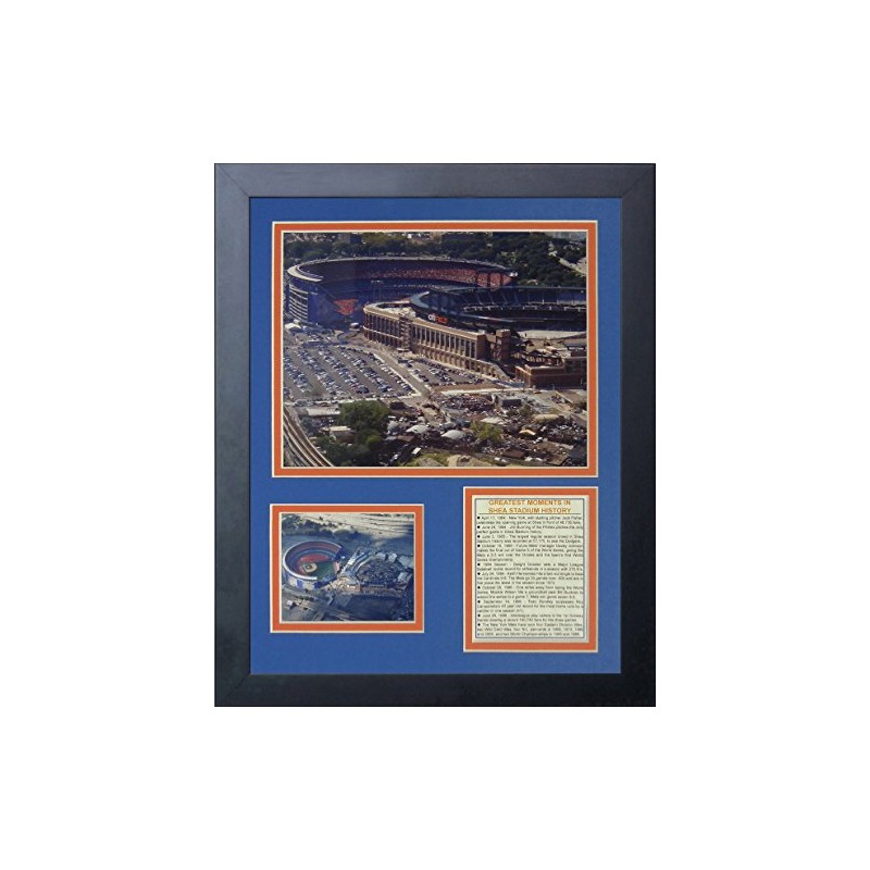Legends Never Die "Shea Stadium and Citi Field Framed Photo