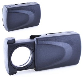 30X LED Magnifier 30x21mm Stamps Coin Watchmaker Jewelry Philately Tool Numismatics Geology