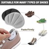 BDEPSTR 6 Paar Unsichtbare Fersenpolster gegen Rutschen & Blasen, Fersenschutz
