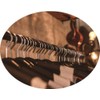Round Rail 25mm Wardrobe Polished Chrome Hanging Tube Cut to