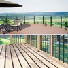 Muzata 1200PCS Hidden Deck Fasteners Composite Universal Polypropylene Fasteners for