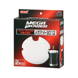 GEX AQUA FILTER Mega Power 9012 Mega Mat 2 Pack Replacement Filter for Mega Power 9012