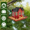 Refein Squirrel Proof Wild Bird Feeder, Outdoor Bird Feeder for