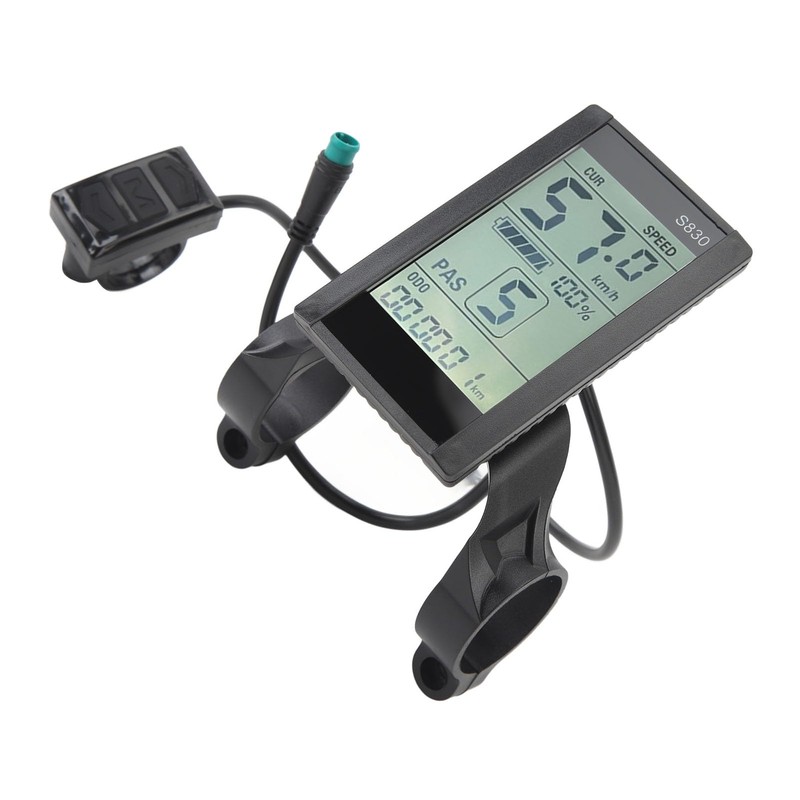 LCD S830 Panel with Waterproof Connector, ABS Material, Clear Data