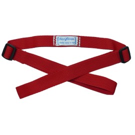 Children's Scooter Carry and Pull Strap: Handlebar Reins; Towing and Shouldering Micro scooters (Red)
