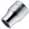 TOP Socket Socket for Wrench, 0.75 inches (19.0 mm), S-617,