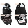 GFM® Waterproof Womens Nylon Backpack Rucksack - Holidays, Travel, Casual