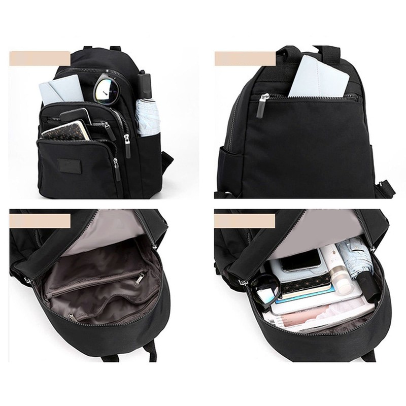GFM® Waterproof Womens Nylon Backpack Rucksack - Holidays, Travel, Casual