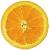 Kiwi Gifts Orange Slice - 3 Pack Circle Stickers 3" x 3" - Fruit
