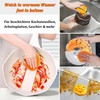 Pack of 5 Temperature Dishwashing Sponge, Double-Sided Scourer, Kitchen Sponges,