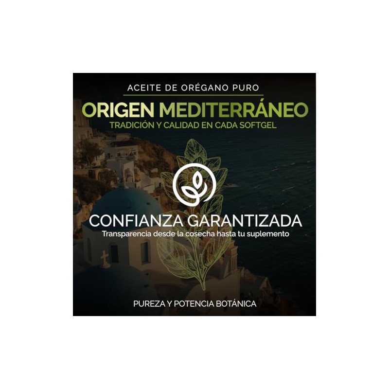 Aceite de Oregano OBY | 95% Carvacrol de Alta Pureza