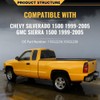 CNNELL Bed Rail Caps Stepside LH & RH Compatible with