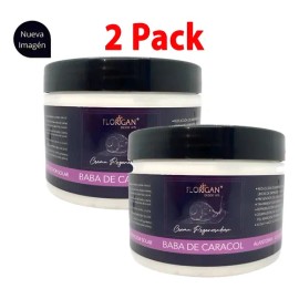 2 Pack Cremas Florigan Baba De Caracol Regeneradora 350 Gr                                                                                            