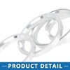 A ABSOPRO Hub Centric Rings 73.1 to 63.4 mm Aluminium