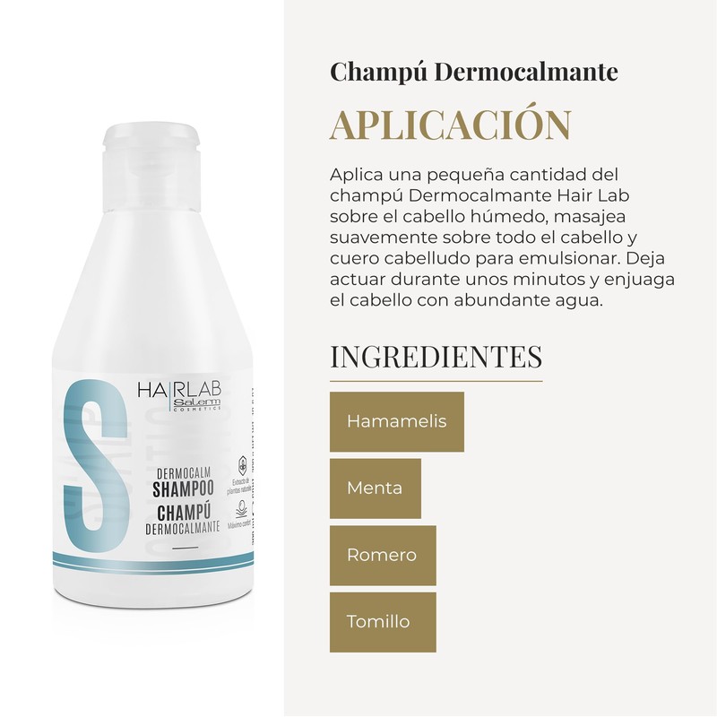 SALERM - Shampoo for Sensitive Scalps - Dermo-Soothing Hair Lab
