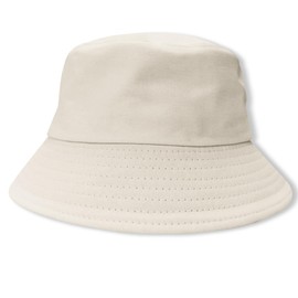 ANTI-REBOUNDUMBRE Bucket Hat for Men Women Cotton Sun Hats Unisex Packable Bucket Hats Summer Travel Beach Cap Pure Blue