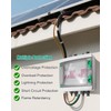 Solar Disconnect Switch, 63 Amp DC Breaker Box with Suger