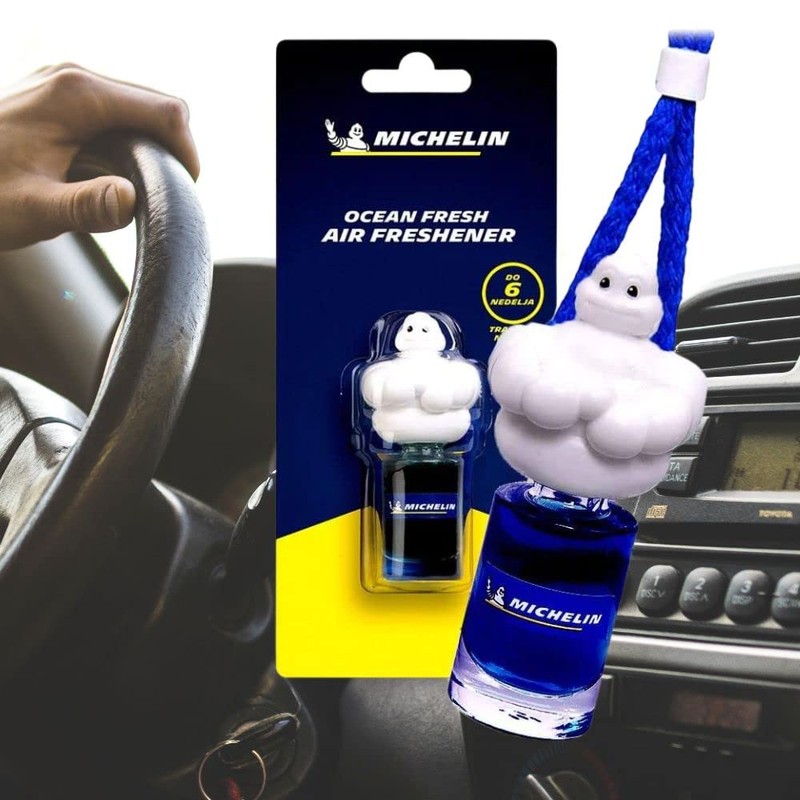 MICHELIN Air Freshener Bib Mini Bottle Ocean Fresh 5ml