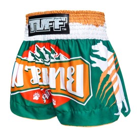 Tuff Sport Boxing Muay Thai Shorts Trunks (TUF-MS635-GRN, XXL)