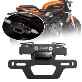 MAORANG FOR X350 x350 2023-2025 Modified Short Tail License Plate Holder License Plate Holder Light Turn Signal Fender License Plate Holder Accessories X350 Motorcycle Accessories