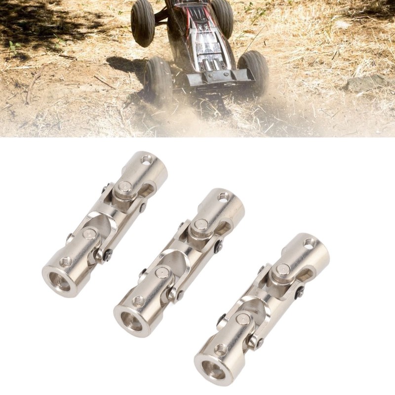 RC Universal Joint Shaft 8mm to 8mm 3 Section Rotatable