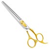 HASHIMOTO Chunkers Dog Grooming Scissors, Dog Shears for Thick Coats,
