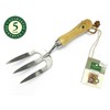 Greenman Stainless Steel Weeding Fork Ash Handled