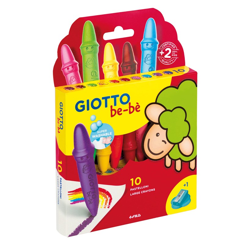 Wax Pastelloni Giotto Bebe' Pack of 10