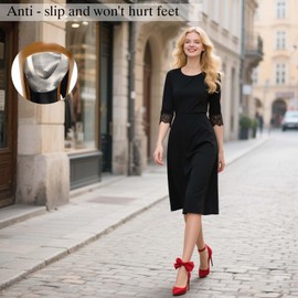 5 Pairs High Heels Pads, Metatarsal Pads for Women, Forefoot Gel Insoles Prevent Blisters and Calluses,Reusable Ball of Foot Cushion