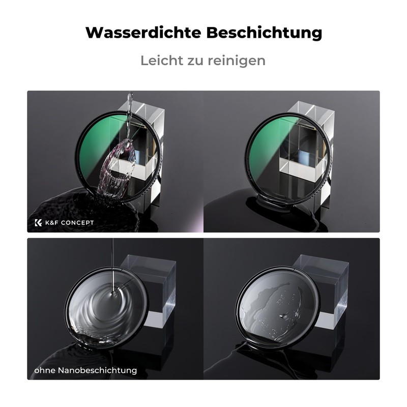K&F Concept Circular Polarising Filter 55 mm CPL Filter Circular