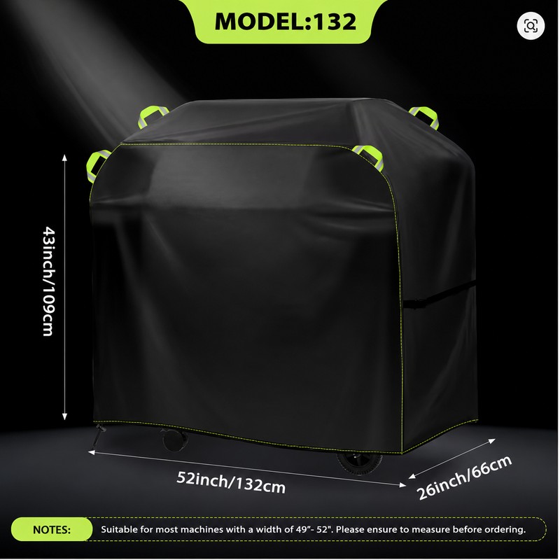 Waterproof BBQ Grill Cover for Outdoor Storage – 100% Polyester