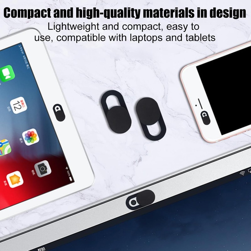 JTKREW 10pcs Webcam Cover, Ultra Thin Slide Camera Cover to