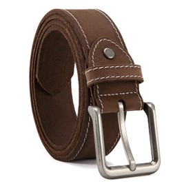 CHAOREN Leather Belt for Men, 38mm Mens Belts Casual, Handmade Full Grain Leather Belt for Jeans