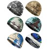SATINIOR 6 Pieces Cooling Skull Caps for Men Helmet Liner