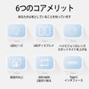 LUYING ネイルライト LEDディスプレイ 3W 充電式 手持ち式 小型 軽量 携帯 20s/60s