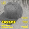 L2K Classics Melton Wool Snapback Cap Baseball Cap - Mens
