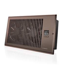 AC Infinity AIRTAP T6 Bronze, Register Booster Fan for 6” x 12” Register Holes, Improves Heating & Cooling Vents, Quiet 10-Speeds. ONLY FITS 6” x 12” DUCT OPENINGS