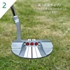 KKLM Putter Targeting Line Stickers 3 Line Design Golf Putter