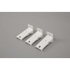 Ezcasch Curtain Track Mounting Accessories for Ceiling Curtain Track, White
