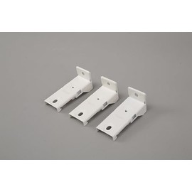 Ezcasch Curtain Track Mounting Accessories for Ceiling Curtain Track, White