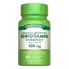 Benfotiamina Natures Truth 300mg 60 Cápsulas Vitaminas Sin Gluten