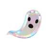 Smiffys 56500 Ghost Tableware, Party Plates x8, Unisex Adult, Multicoloured,