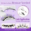 Magnetic Eyelashes Natural Look 4 Pairs Magnetic Lashes with Applicator