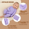 Jimonda Baby Jumpsuit,Ribbed Long Sleeve Romper,Girls Boys Footless Pajamas,Gender Neutral