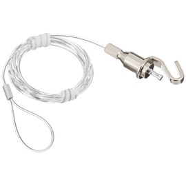 Fukui Metal Craft 881-2 Tegus Freely Dia 0.5 x 39.4 inches (1.3 mm) x 39.4 inches (100 cm), 2 Pieces Hanging Hook, Picture Frame, Wall Hanging Display