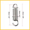 BULLSPANN Motorcycle Universal Exhaust Pipe Spring 43 mm Stainless Steel